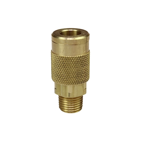 Coilhose Pneumatics 1/4" Acme Interchange Coupler 3/8" MPT A900B6M